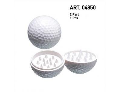 Plain White Golfball Grinder |  | SpbBong.com