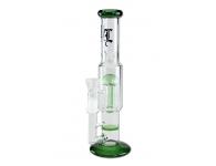 BL Double Perc Ice Bong | Black Leaf | SpbBong.com