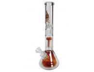 BL Umber Flaming Skull | Black Leaf | SpbBong.com