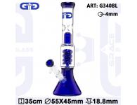 Beaker GG Bong Black | Grace Glass | SpbBong.com