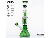 Beaker GG Bong Green Boyz | Grace Glass | SpbBong.com