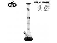 Big Baked Beaker Black | Grace Glass | SpbBong.com