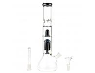 Black Leaf Beaker Ice Bong with 6-arm Perc | Black Leaf | SpbBong.com