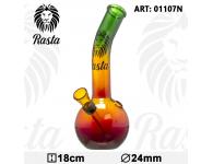 Bouncer Rasta Glass Bend | <b></b> | SpbBong.com