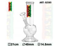 Rasta Flag Glass Bong |  | SpbBong.com