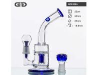 Saxo GG Bubbler Blue | Grace Glass | SpbBong.com