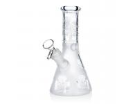 Skull Pattern Sandblast Bong | Phoenix Star | SpbBong.com