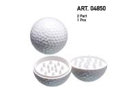 Plain White Golfball Grinder |  | SpbBong.com