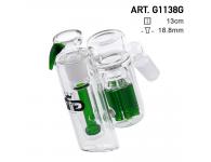 GG Double Percolators Green |   | SpbBong.com