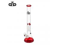 GG Baked Beaker Red & Green | Grace Glass | SpbBong.com