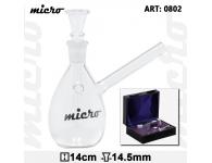 Micro Glass 11 Bong In Box | Micro | SpbBong.com