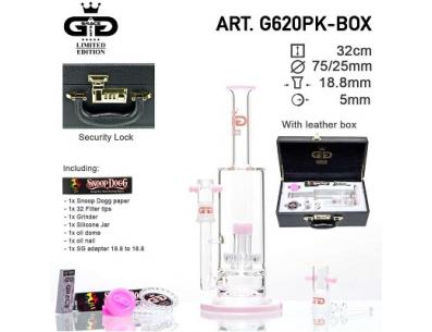  GG Pink Straight BOX | Grace Glass | SpbBong.com